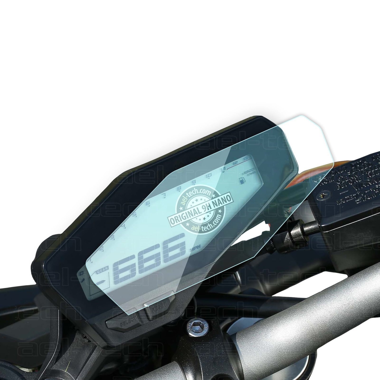 YamahaMT09-FZ09Gosterge.jpg Yamaha MT09/FZ09 Uyumlu Gösterge 9h Nano Ekran Koruyucu 2013-2020 - Görsel 1