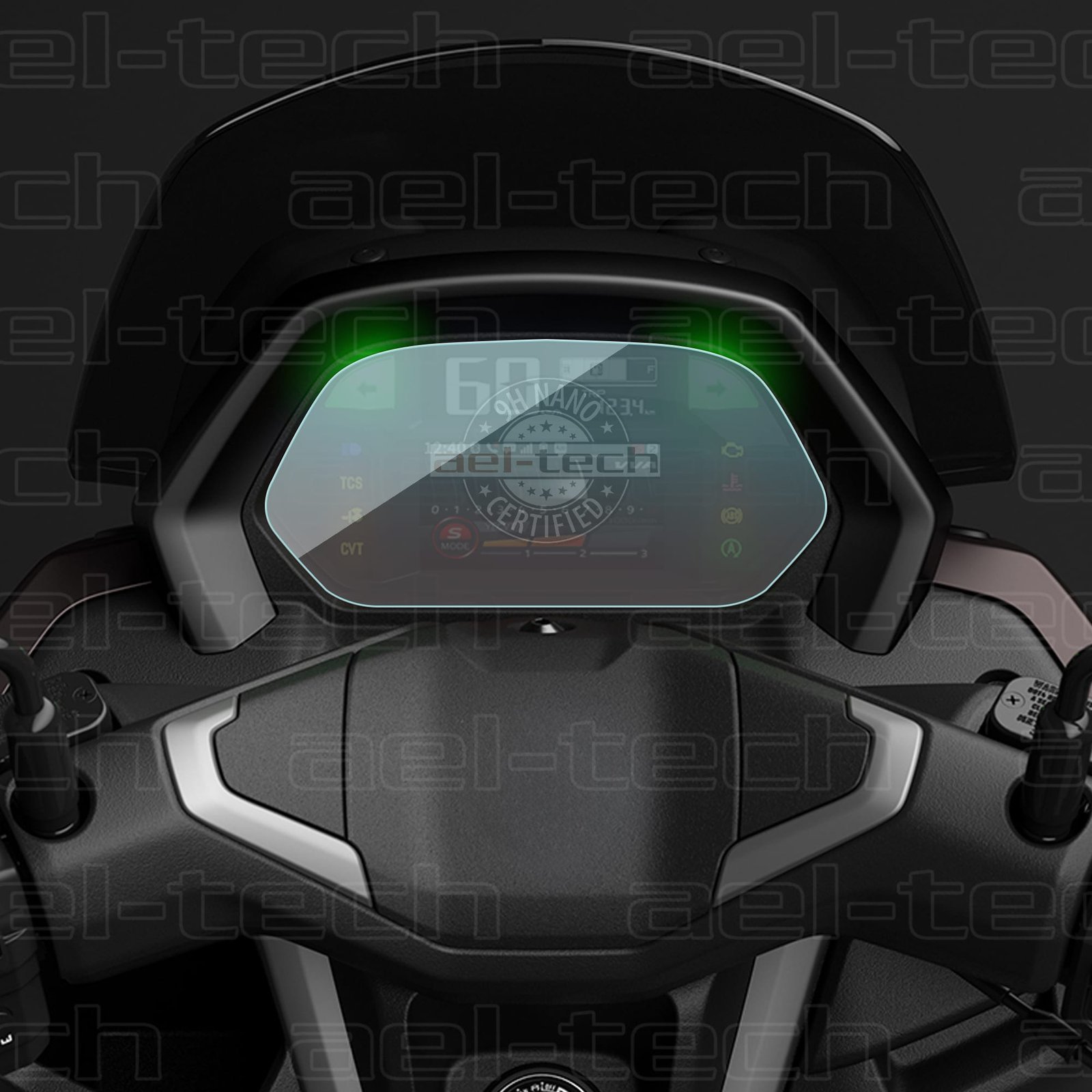 YamahaNmax125-copy.jpg Yamaha Nmax 125 Uyumlu Dijital Gösterge 9H Nano Ekran Koruyucu - Görsel 1