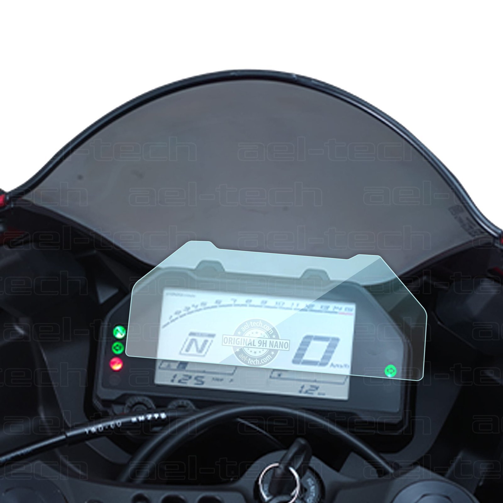 YamahaYZF-R25Gosterge-1.jpg Yamaha YZF-R25 2019-2024 Uyumlu Gösterge 9H Nano Ekran Koruyucu - Görsel 1