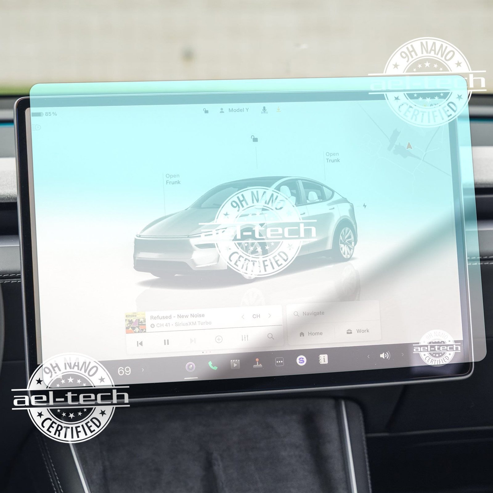 cae72e315690f5e9603bbafdaf979120-1.jpg Tesla Model Y 16 İnç Performans Navigasyon Uyumlu 9h Nano Ekran Koruyucu 2026-2027 - Görsel 1