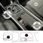 Renault Megane Uyumlu Otomatik Vites Etrafı TPU Koruyucu 2li Set 2022-2026