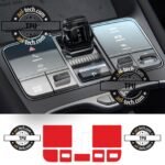 BYD Sealion 7 Uyumlu Vites Etrafı Piano Black TPU koruyucu 7li Set 2025-2026