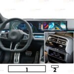 BMW 5 Serisi Uyumlu Multimedya ve Arka Klima 9h Nano Ekran Koruyucu 2li Set 2024-2026 - Görsel 2