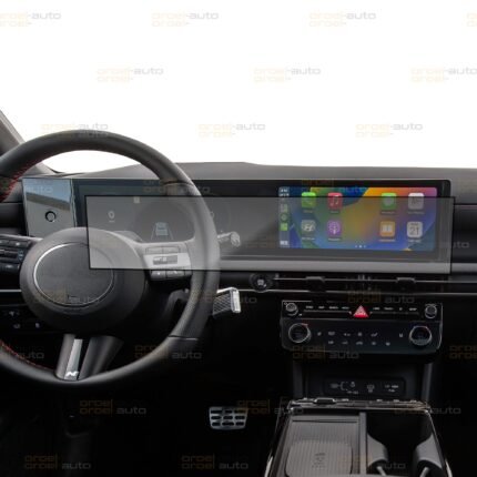 Hyundai Tucson Uyumlu 12.3 inç Navigasyon 9h Nano Mat Görünüm Ekran Koruyucu 2025-2026